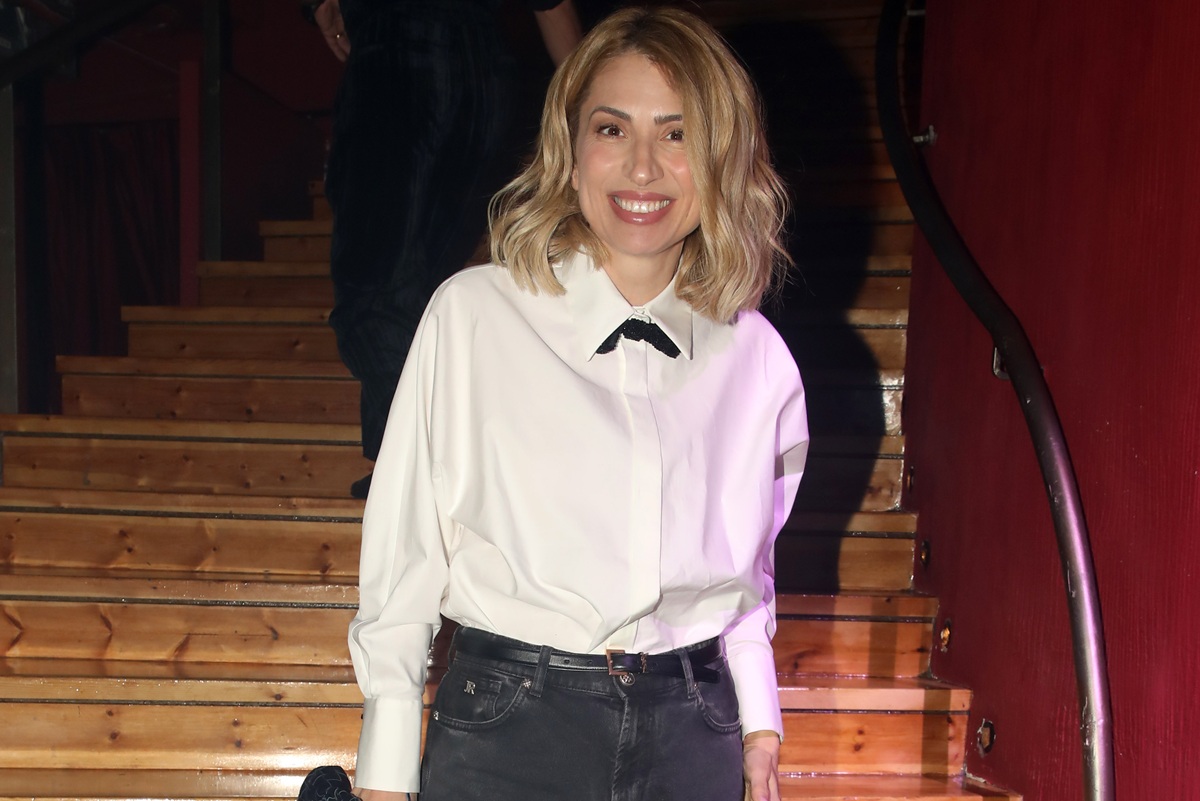 Η Μαρία Ηλιάκη νυχτοπερπάτησε και ο φωτογραφικός μας φακός την «εντόπισε»!