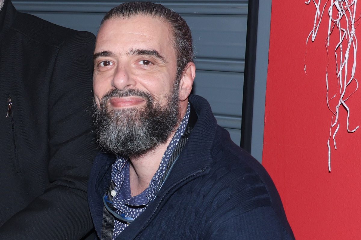 Ο Σωτήρης Τσαφούλιας με την όμορφη κόρη του σε θεατρική πρεμιέρα