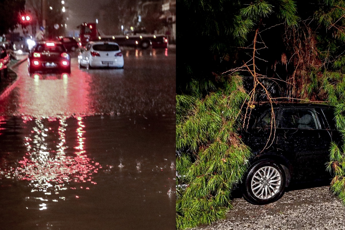 Εικόνες βιβλικής καταστροφής στη χώρα μας με δύο νεκρούς εξαιτίας της κακοκαιρίας