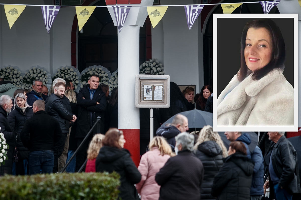 «Ράγισαν καρδιές» στην κηδεία της 56χρονης Σταυρούλας που έχασε τη ζωή της στην έκρηξη στο εργοστάσιο