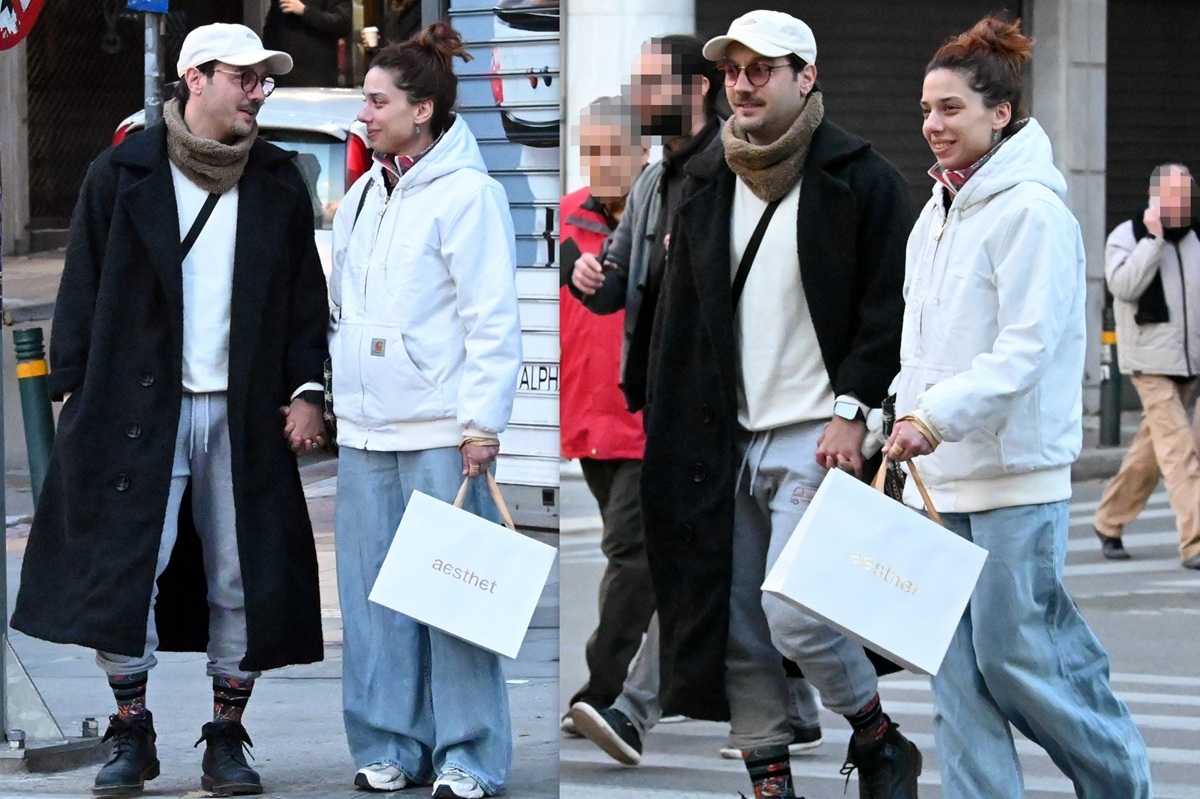 Ηλιάνα Μαυρομάτη - Στάθης Κόικας: Χεράκι χεράκι στο κέντρο της Αθήνας