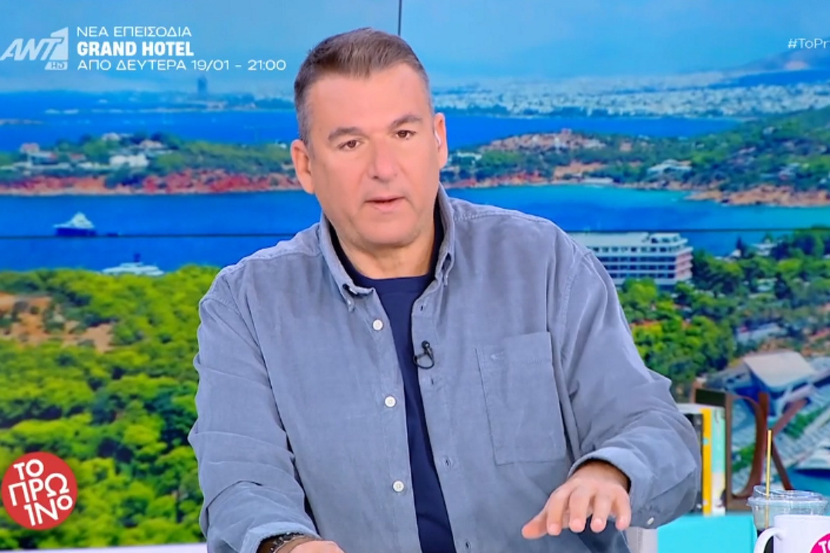 Γιώργος Λιάγκας: «Εύχομαι στον Θεό της τηλεόρασης να μου πει “Λιάγκα τώρα τελείωσες”»