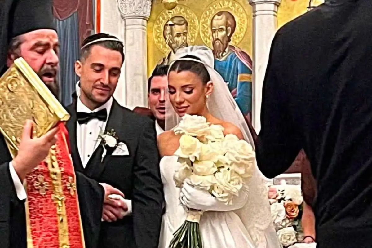 Παντρεύτηκαν Κατσούλης – Ρουμελιώτη: Οι πρώτες φωτογραφίες από τον γάμο τους