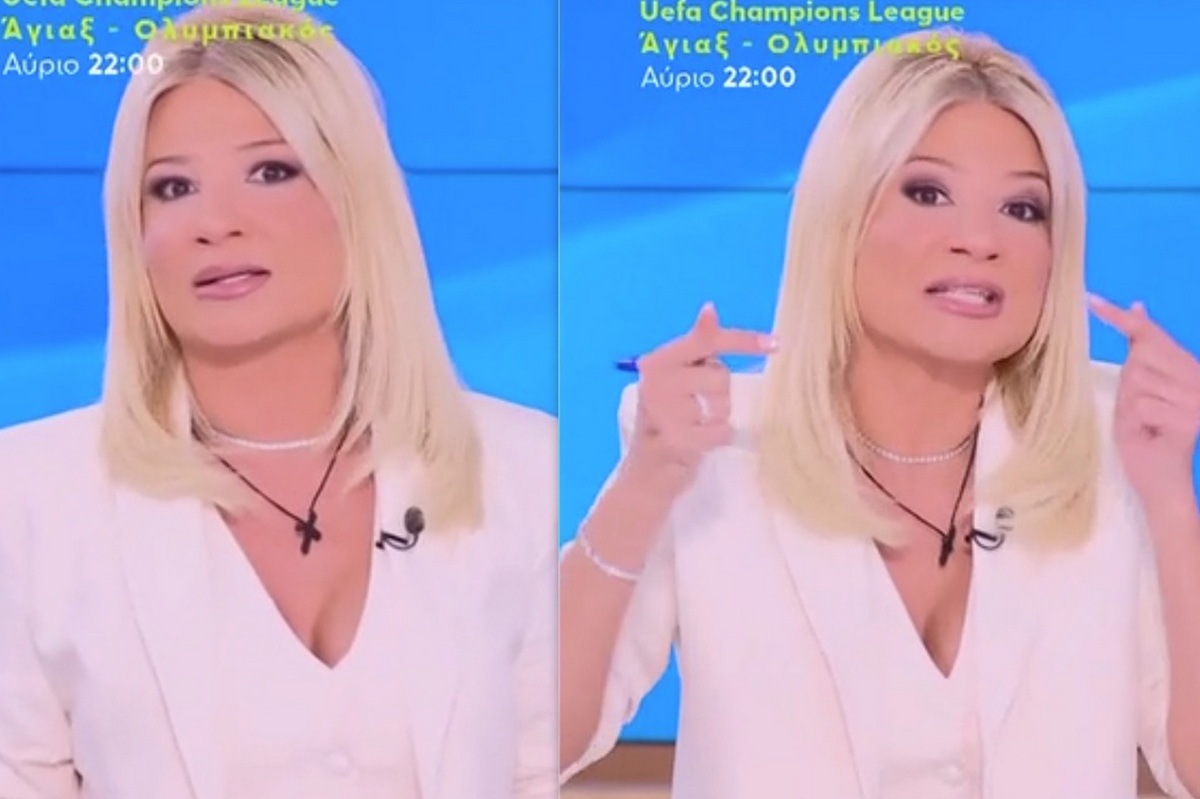Έξαλλη η Φαίη Σκορδά on air: «Μου έχει ανέβει το αίμα στο κεφάλι»