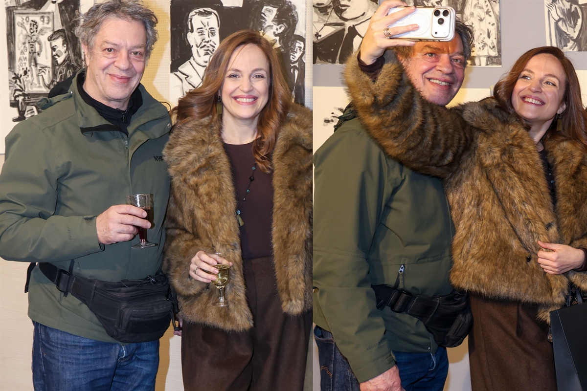 Αχώριστοι οι Έλενα Μαυρίδου - Γιάννης Τσορτέκης: Η έξοδος και η selfie