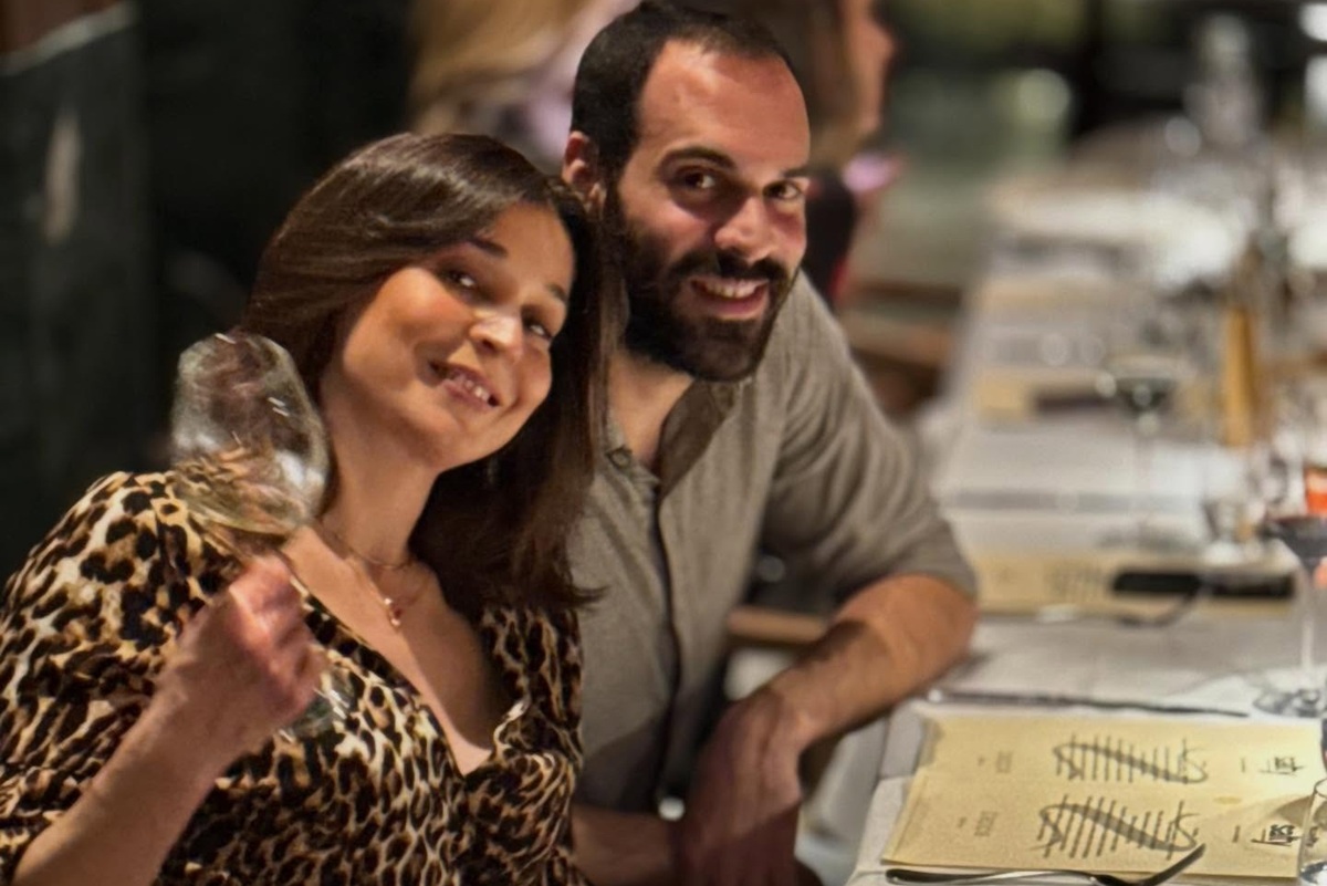 Βαλέρια Κουρούπη - Μάριος Δερβιτσιώτης: Βραδινή έξοδος για το ζευγάρι