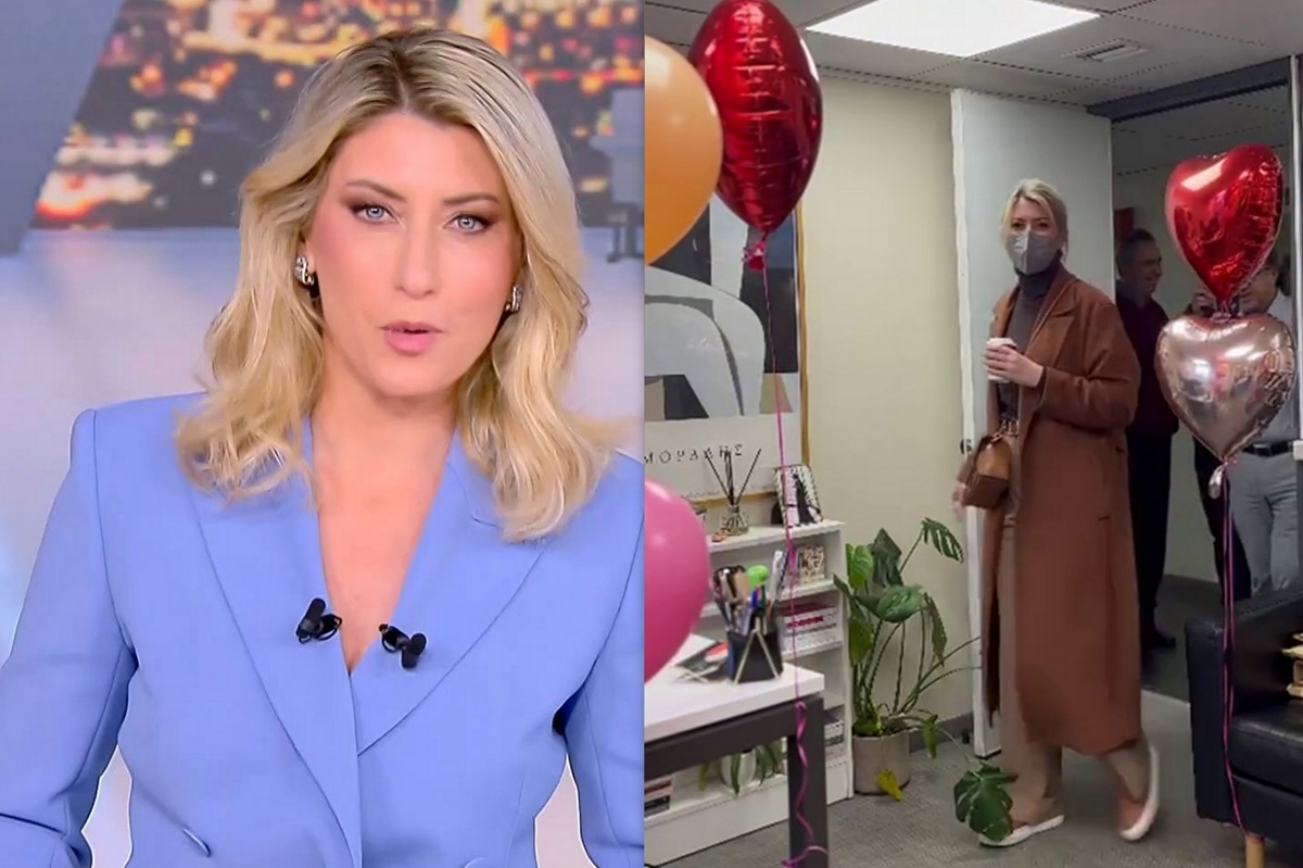 Επέστρεψε η Σία Κοσιώνη στον ΣΚΑΙ μετά την περιπέτεια υγείας  - Η έκπληξη των συνεργατών της