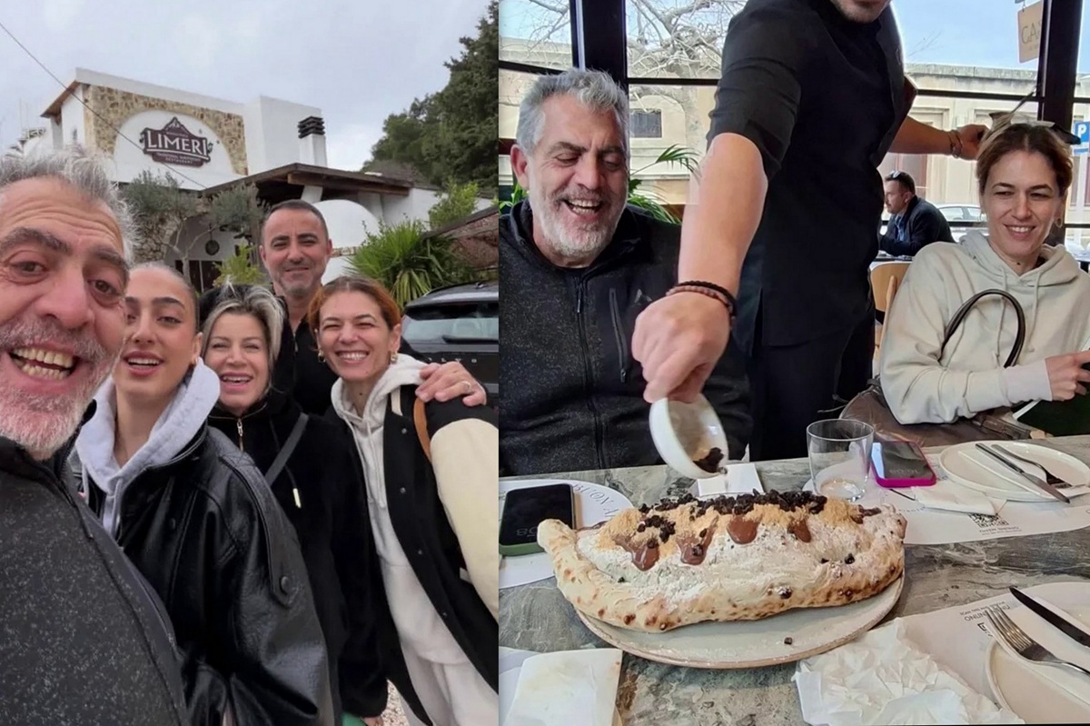 Κούλλης Νικολάου: Απόδραση στη Ρόδο με την οικογένειά του