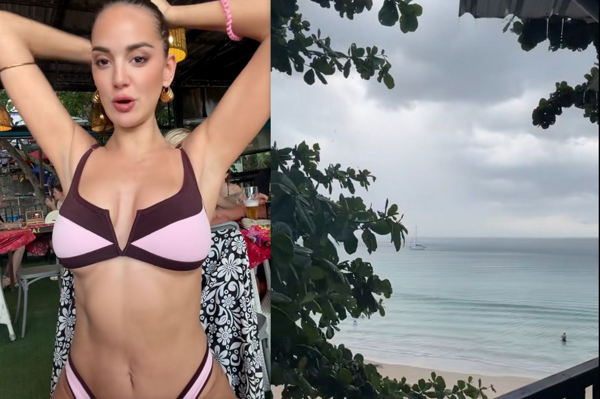 Γιατί βρε βροχούλα χαλάς της βουτιά της Ρίας Ελληνίδου;