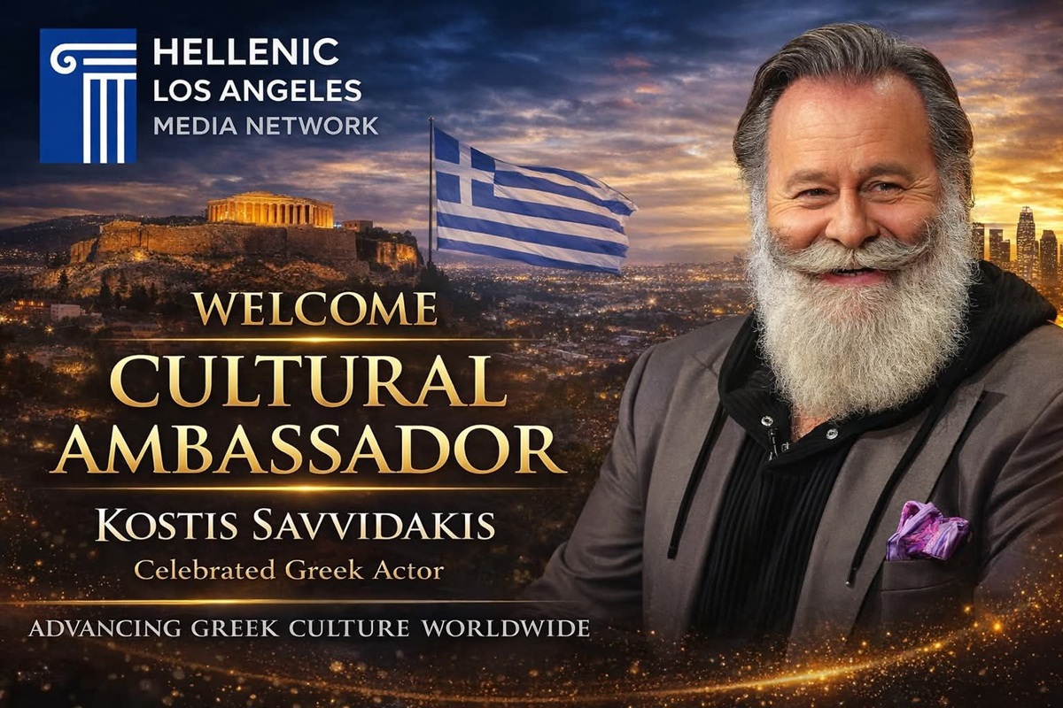 Σαββιδάκης από τα «μελίσσια» της τηλεόρασης στο Λος Άντζελες