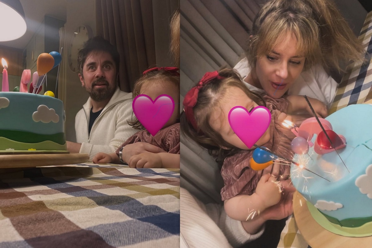 Θανάσης Τσαλταμπάσης - Αγοραστή Αρβανίτη: Γιόρτασαν τα δεύτερα γενέθλια της κόρης τους