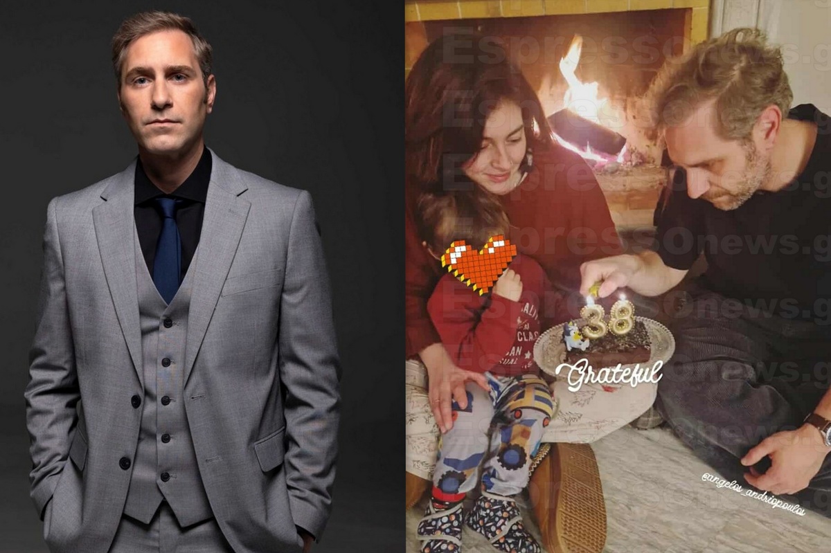 Άγγελος Ανδριανόπουλος: Το τρυφερό μήνυμα για τα γενέθλια της συζύγου του