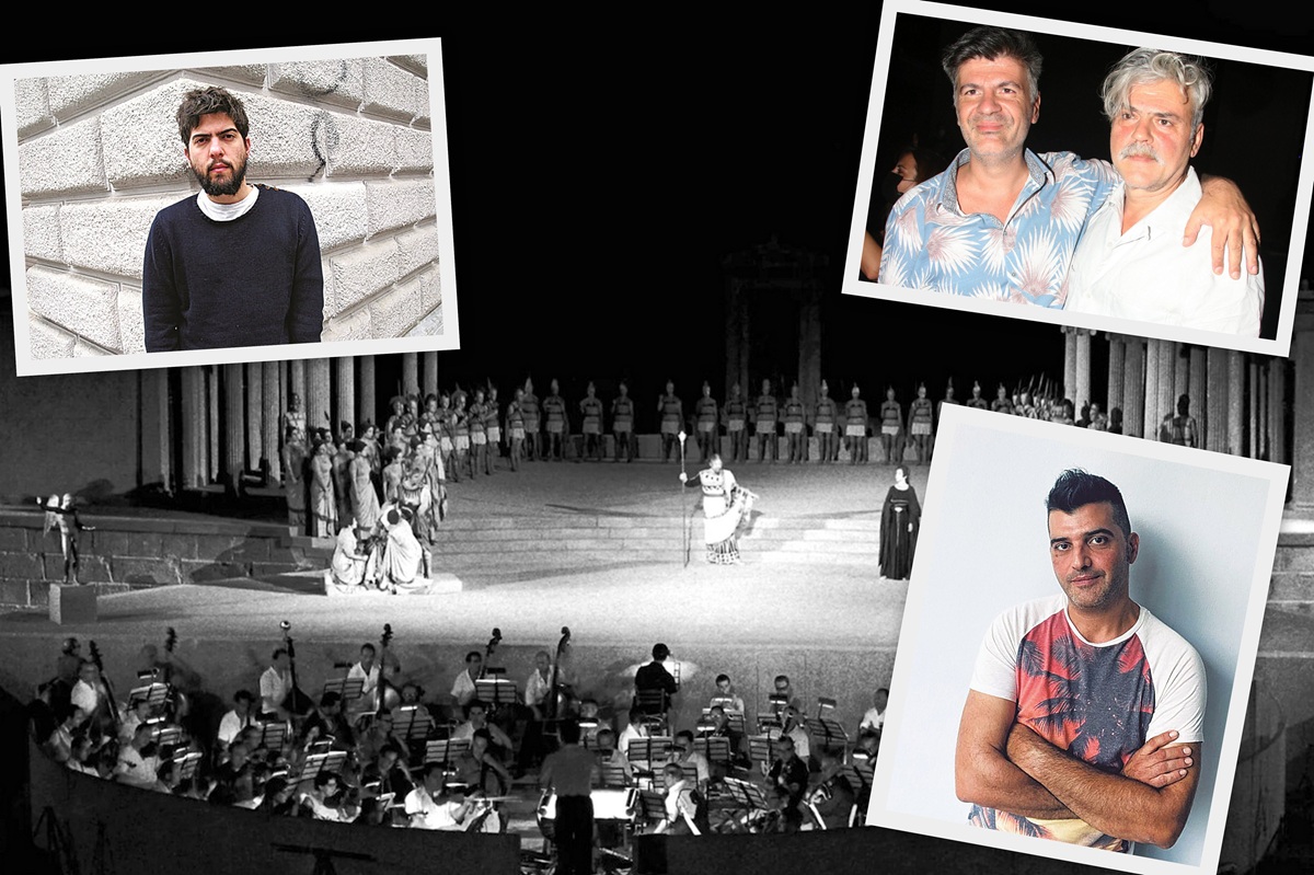 Στα σκαλιά της Επιδαύρου