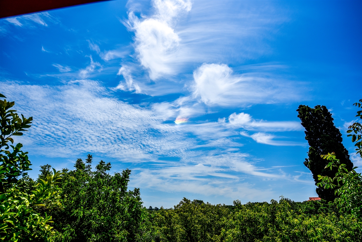 Γενικά αίθριος με αραιές νεφώσεις