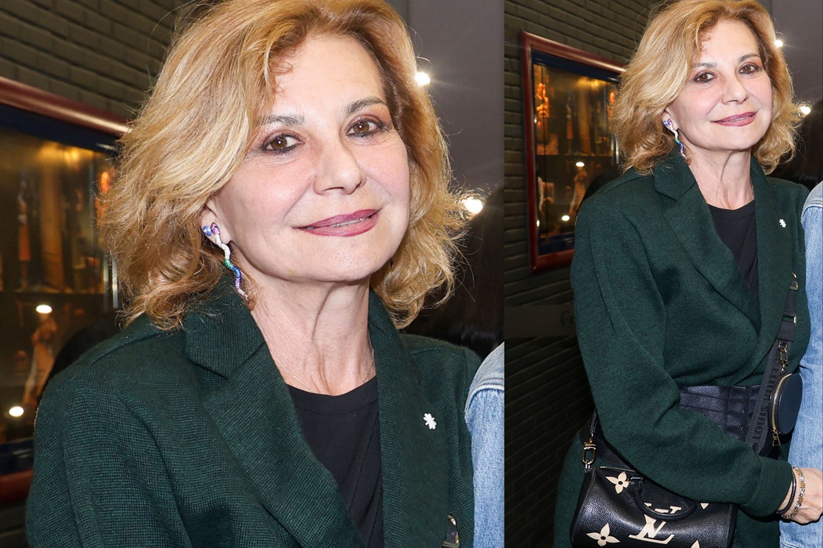 Η κομψή κυρία έκανε βραδινή έξοδο με τον γιο της και γνωστό ηθοποιό