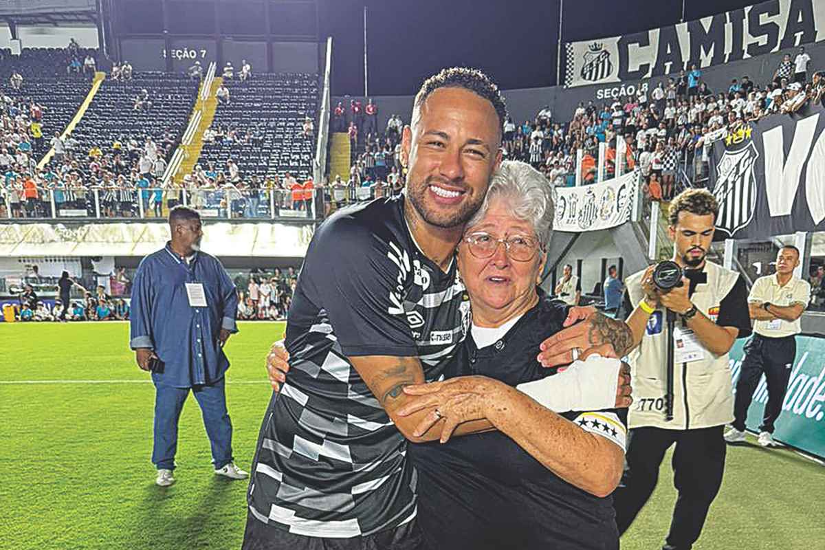 Στοργικός «εγγονός» ο Νεϊμάρ