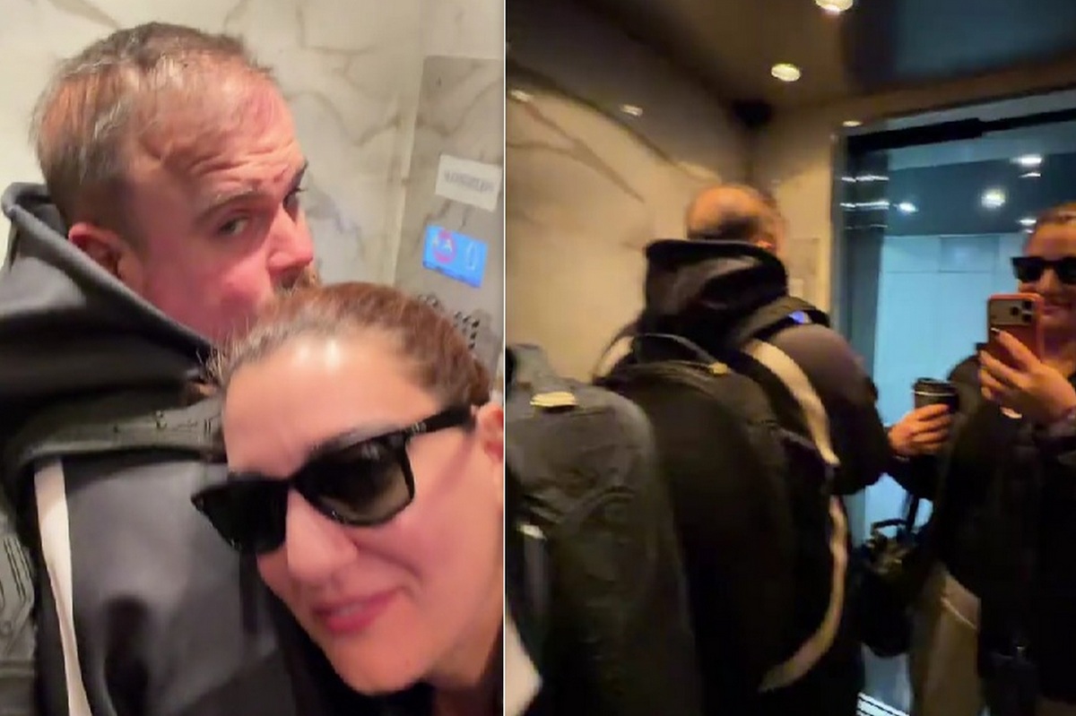 Η αφιέρωση της Παπίλα στον Νικόλα Ράπτη μέσα στο ασανσέρ!