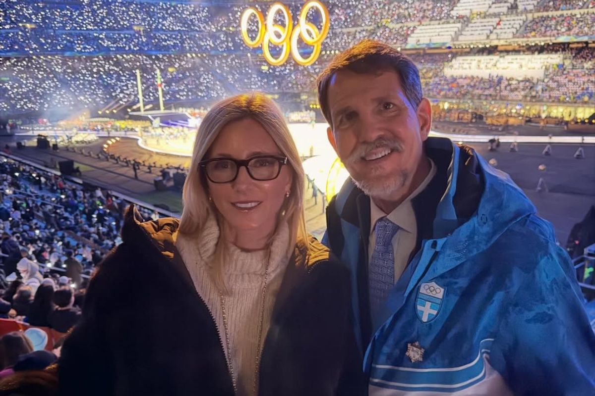 Μαρί Σαντάλ - Παύλος Ντε Γκρες: Στο Μιλάνο για την έναρξη των Χειμερινών Ολυμπιακών 2026