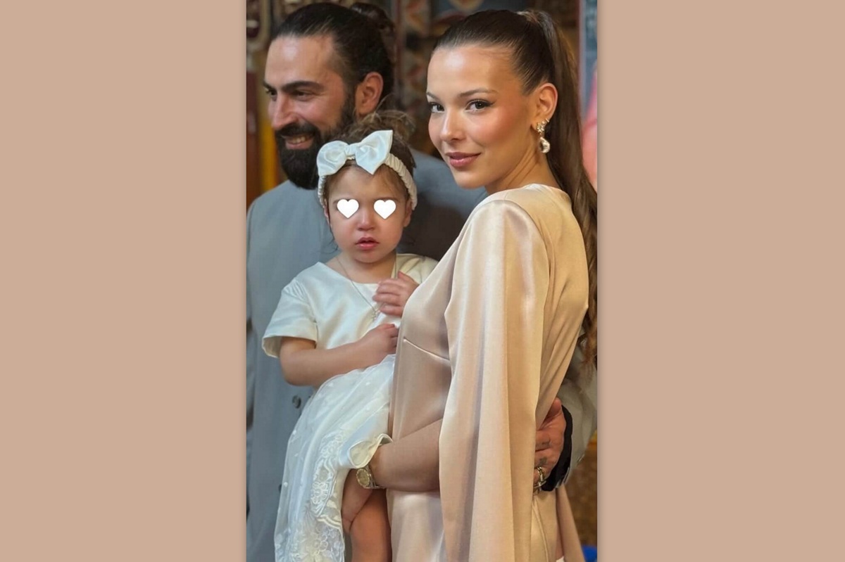 Μετάλλιο ζωής στην κολυμπήθρα - Ο Μιχάλης Σεΐτης βάπτισε την κόρη του