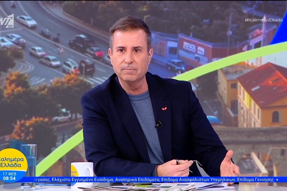 «Λύγισε» ο Παναγιώτης Στάθης on air: «Πριν βγούμε στον αέρα, έμαθα ότι έχασα τη μητέρα μου»