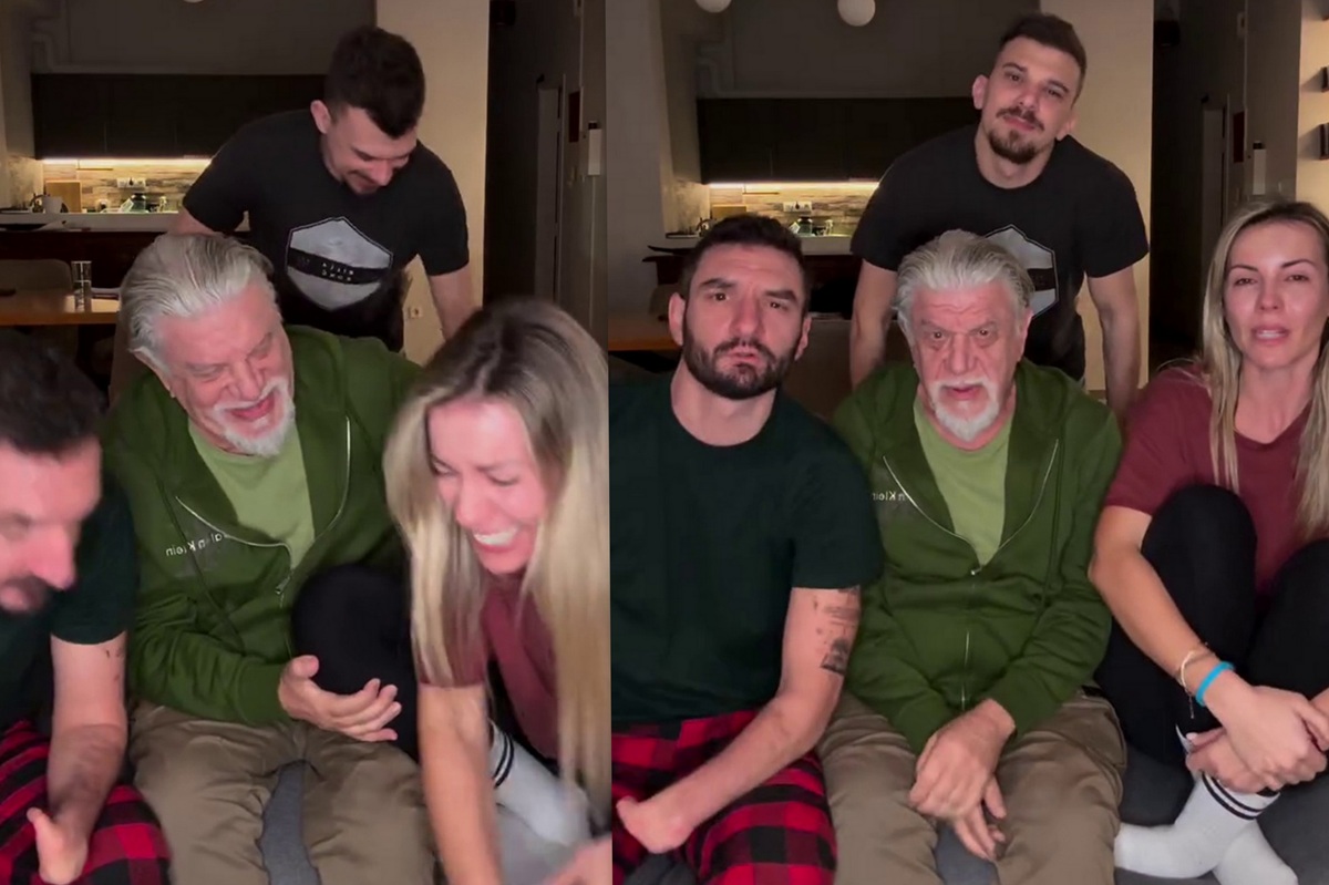 Γιάννης Βούρος: Το χιουμοριστικό βίντεο με τα παιδιά του