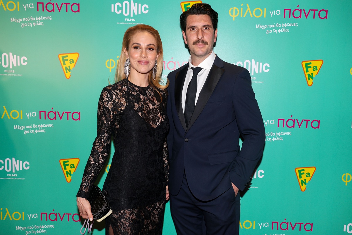 Ντορέττα Παπαδημητρίου: Στην πρεμιέρα της νέας της ταινίας παρέα με τον Γιώργο Γεροντιδάκη