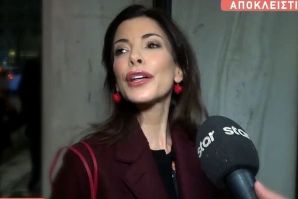 Η απάντηση της Αντελίνας Βαρθακούρη on camera για το τηλεοπτικό comeback