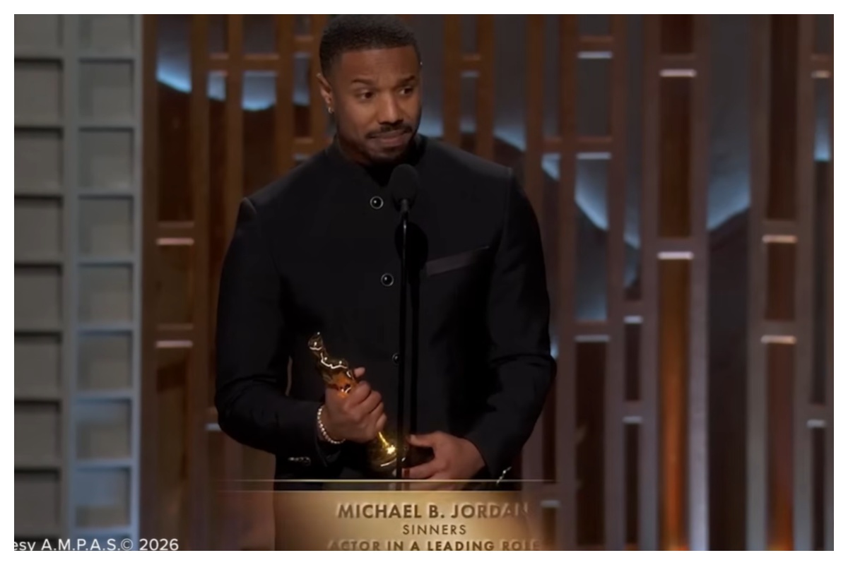 Όσκαρ 2026: Ο Μάικλ Μπ. Τζόρνταν γιόρτασε τη νίκη του σε... φαστφουντάδικο!