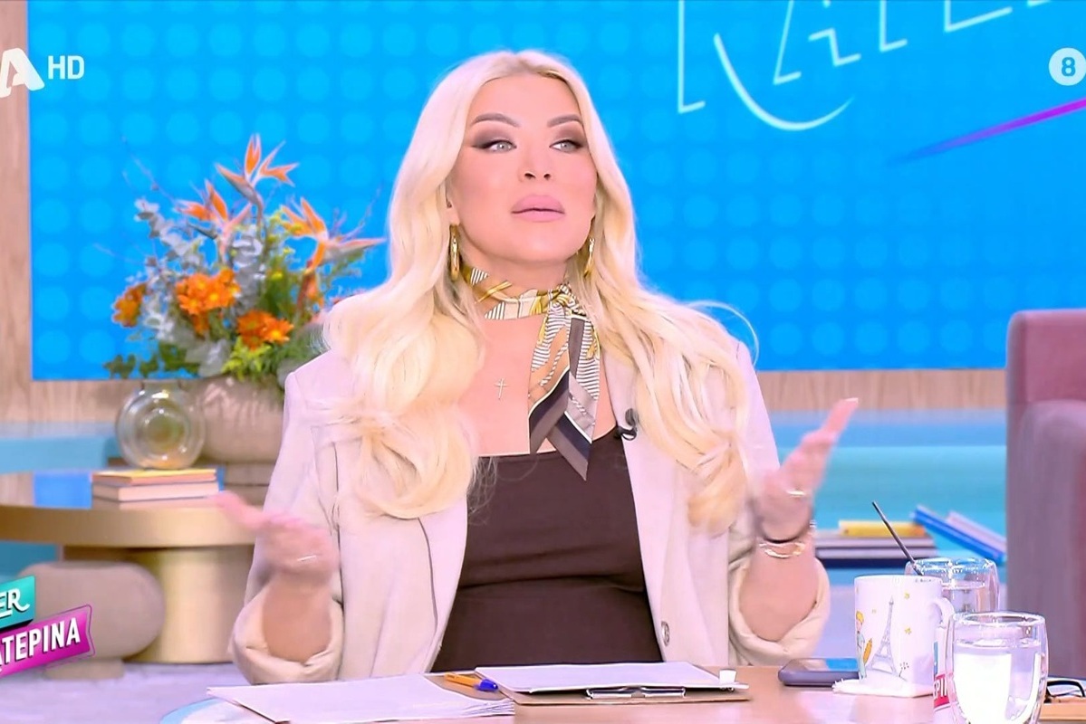 «Μόλις τη δω αλλάζω κανάλι!» – Η Κατερίνα Καινούργιου «καρφώνει» παρουσιάστρια του Σαββατοκύριακου