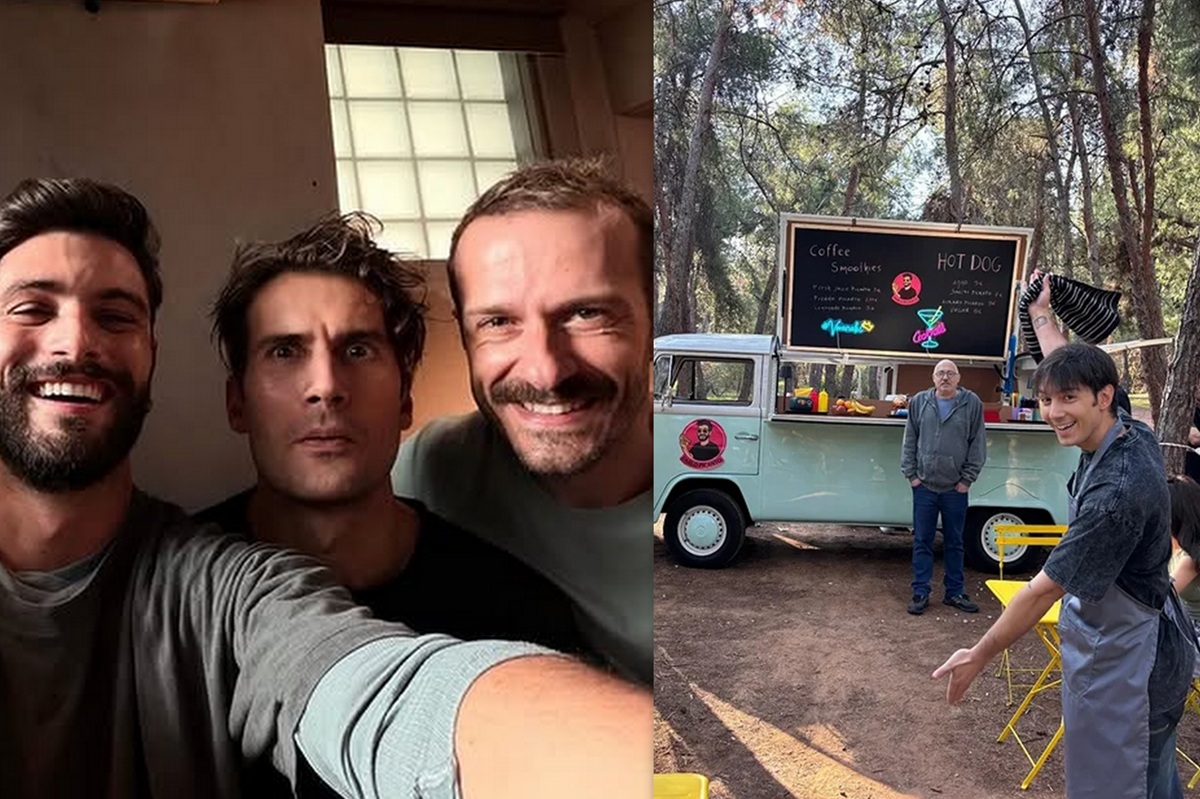 «Μπαμπά σ’αγαπώ»: Φωτογραφίες από τα γυρίσματα της σειράς