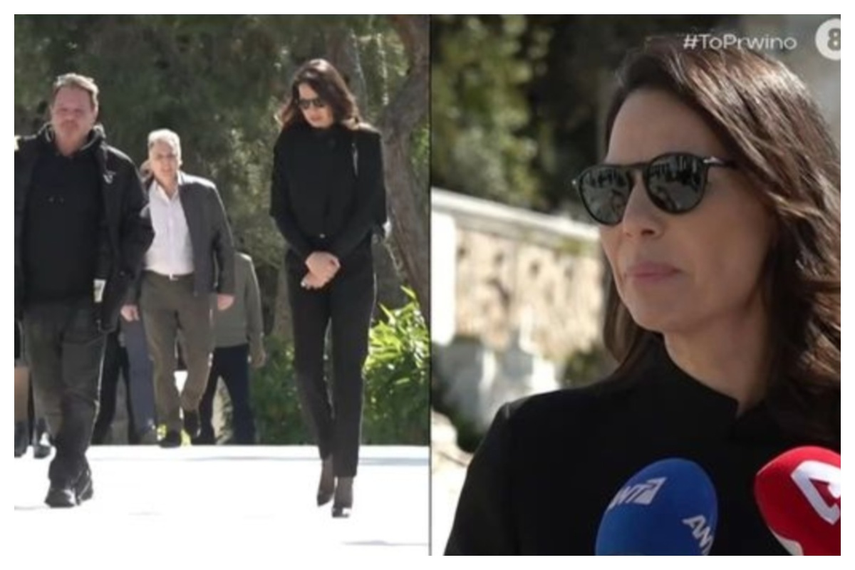 Εύη Βατίδου στο μνημόσυνο του Αλέξη Κούγια: «Ο χρόνος βοηθά, αλλά οι στιγμές παραμένουν δύσκολες»