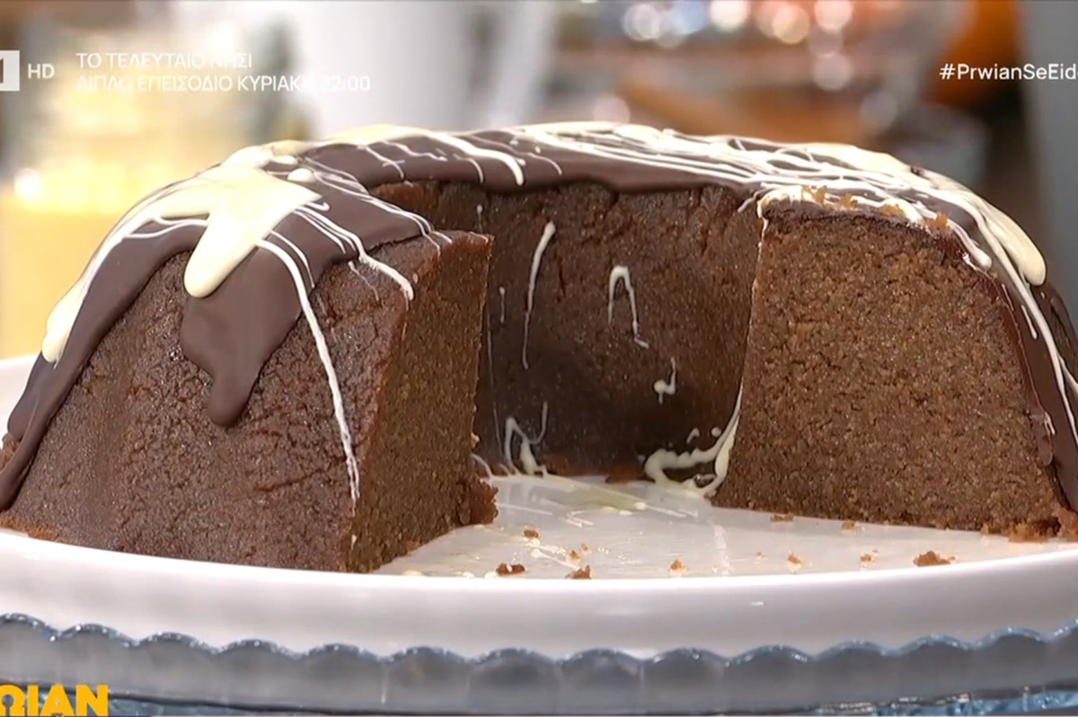 Χαλβάς με σοκολάτα από τον Αντώνη Δασκαλάκη